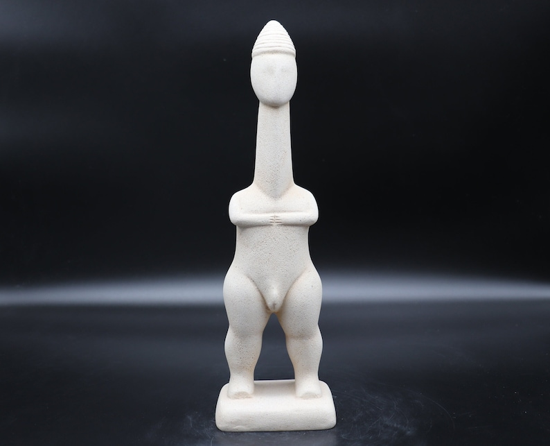 Fertility Symbol Cycladic Statue Man Reproduction Ancient Etsy