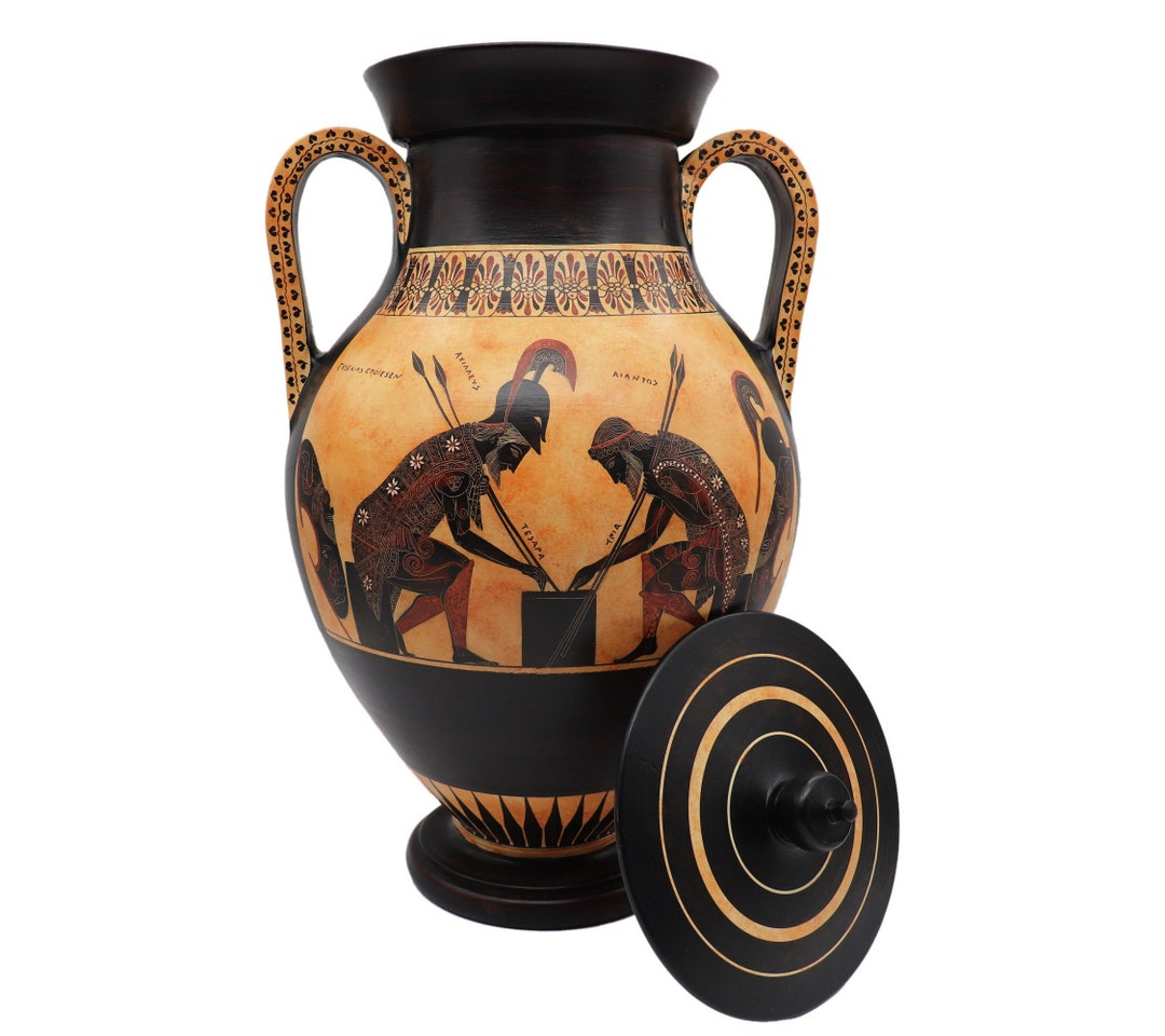 古代ギリシャ 花瓶 黒絵式陶器 ギリシャ陶器｜Yahoo!フリマ（旧