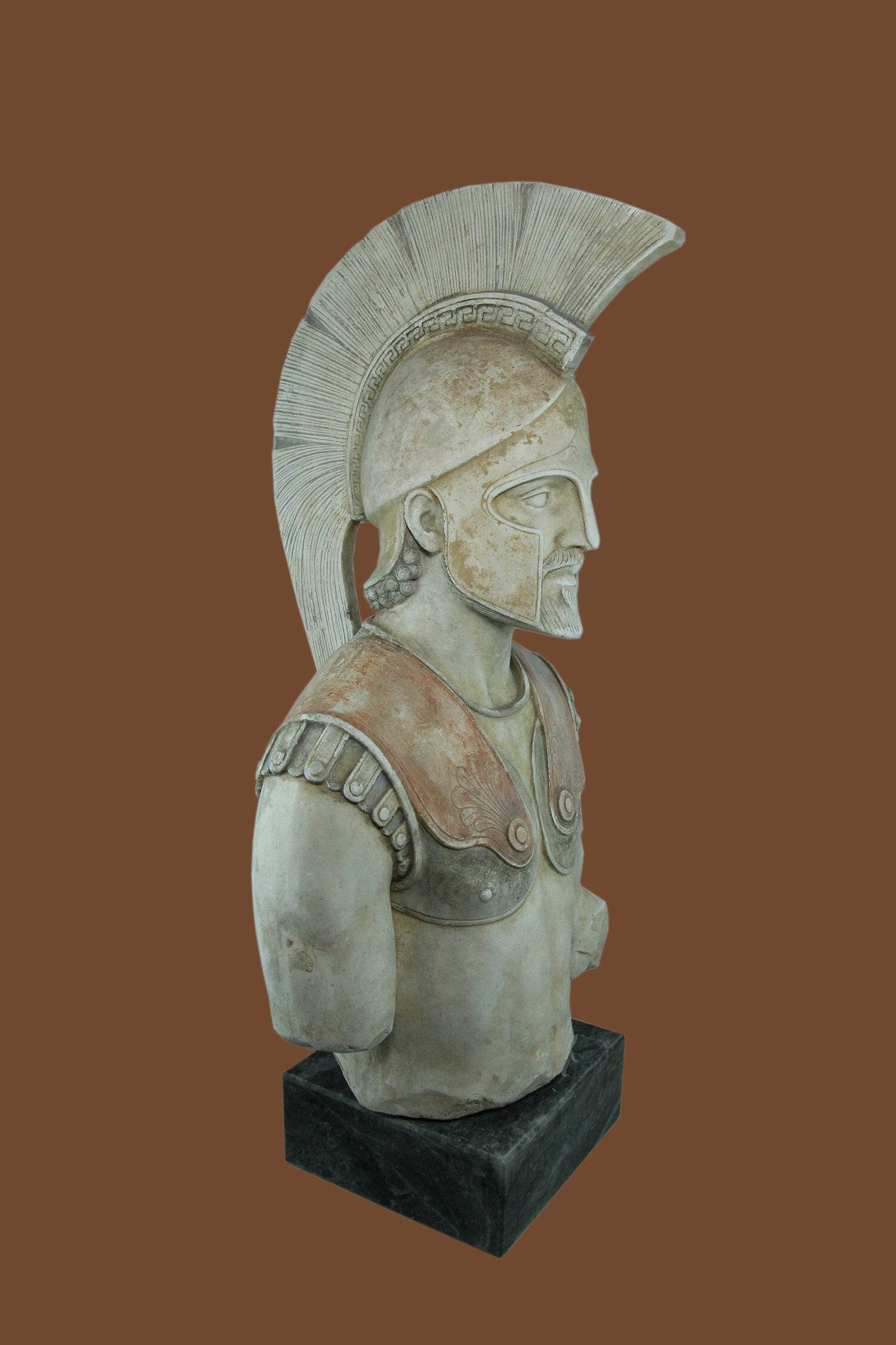 Achilles Helmet Statue Ancient Greek Bronze Helmet Sculpture 11cm 4 43 Greek Hero Greek 