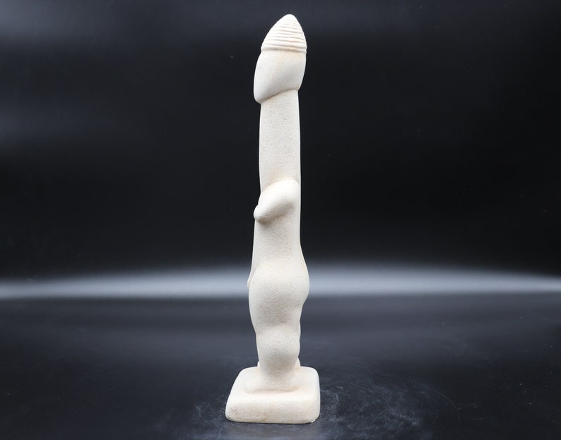 Fertility Symbol Cycladic Statue Man Reproduction Ancient Etsy