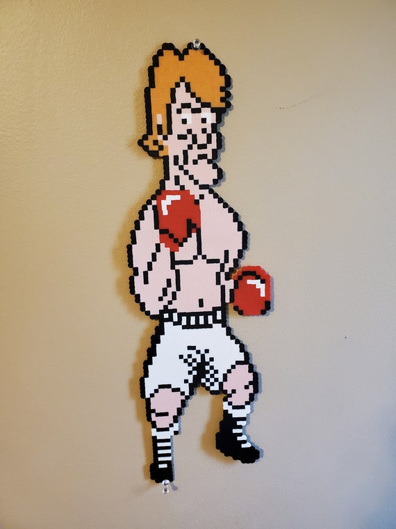 PunchOut Glass Joe Fighter Sprite Etsy