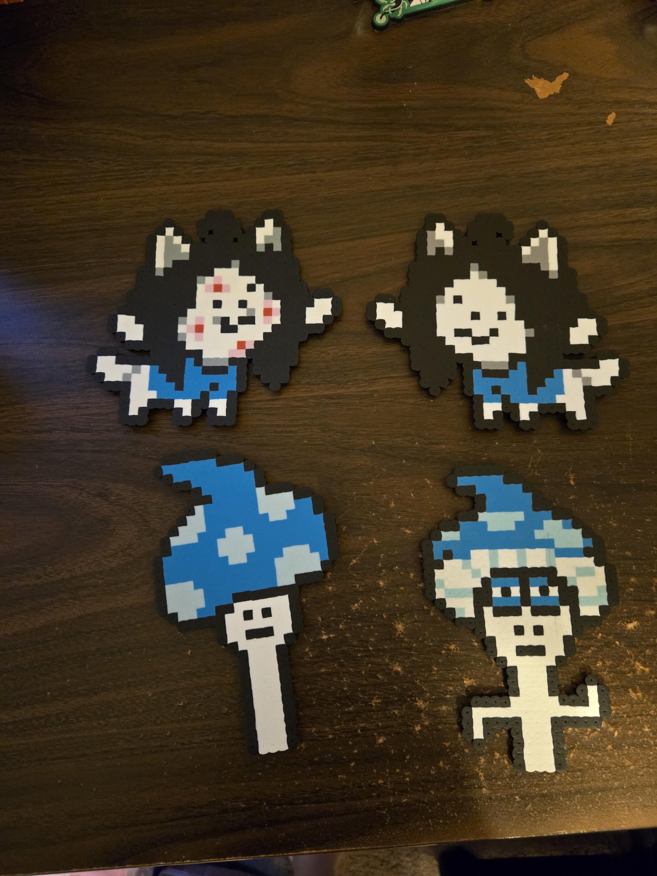 Undertale Temmie Village Perler Bead Set - Etsy