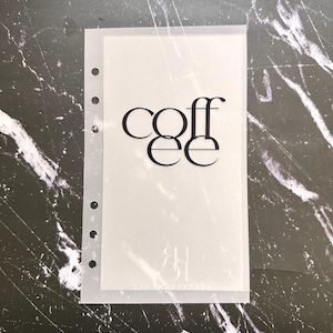 Matte Vellum Cash Envelope Frosted Cash Envelopes set of 3