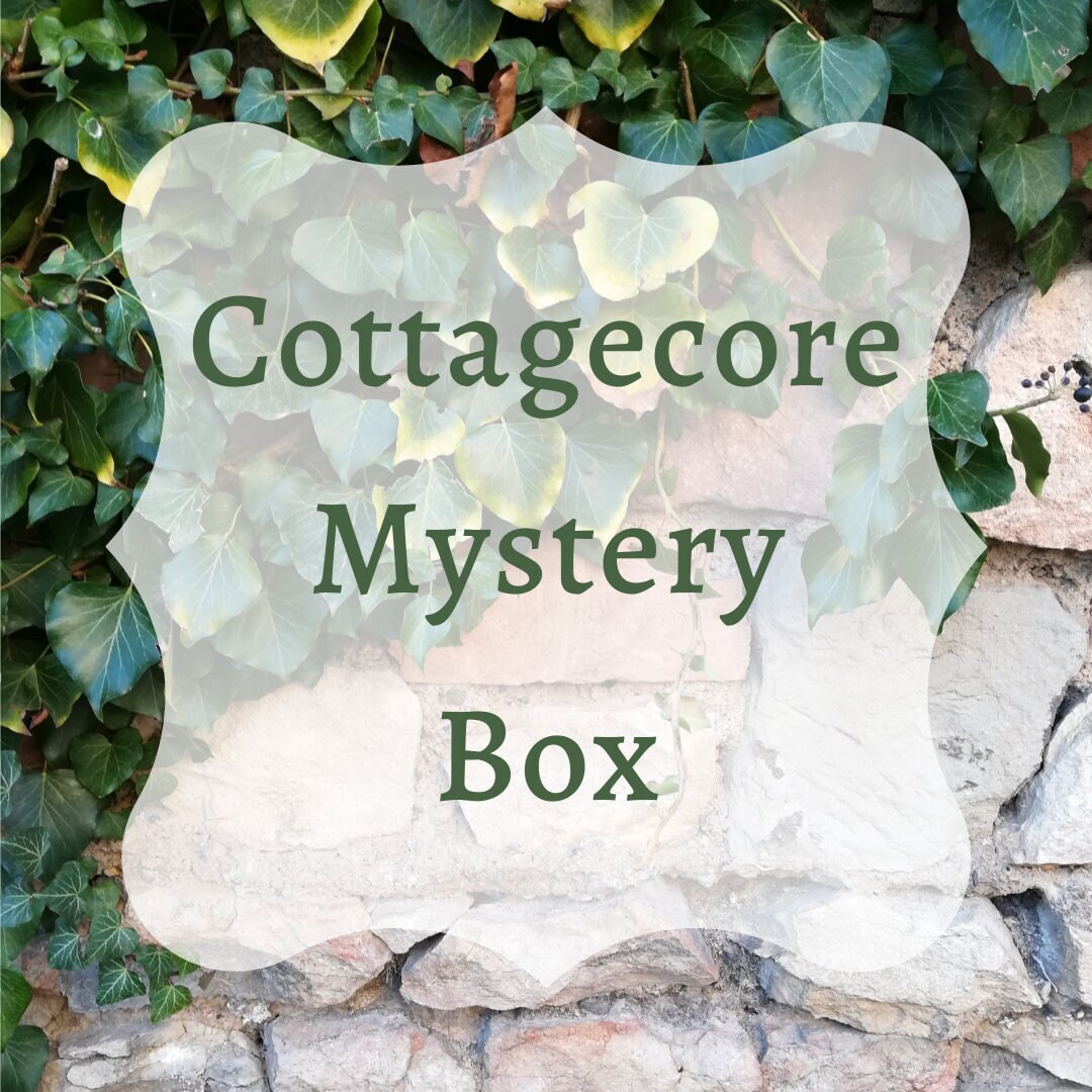 Cottagecore Mystery Box - Fairycore Farmcore Grandmacore Shabby Chic Vintage Countryside