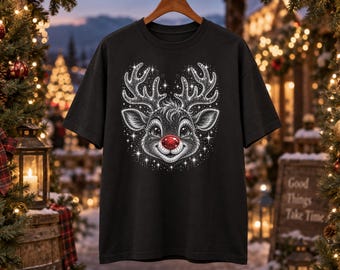 Christmas T-Shirt Collection, Vintage Santa Tee, Snowman Reindeer Holiday Shirt, Funny Christmas Graphic Tee, Christmas Gift