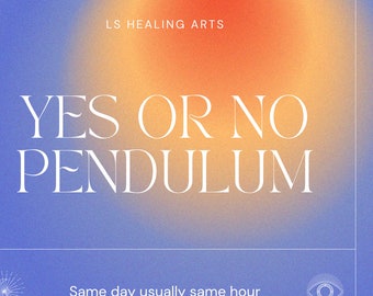 Yes OR No Same Day Pendulum 1 Question With Bonus Oracle Card