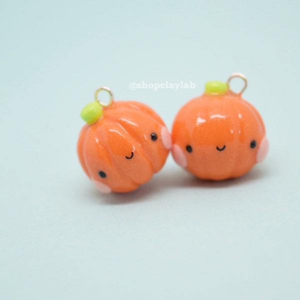 Cute mini pumpkin charm gift ideas