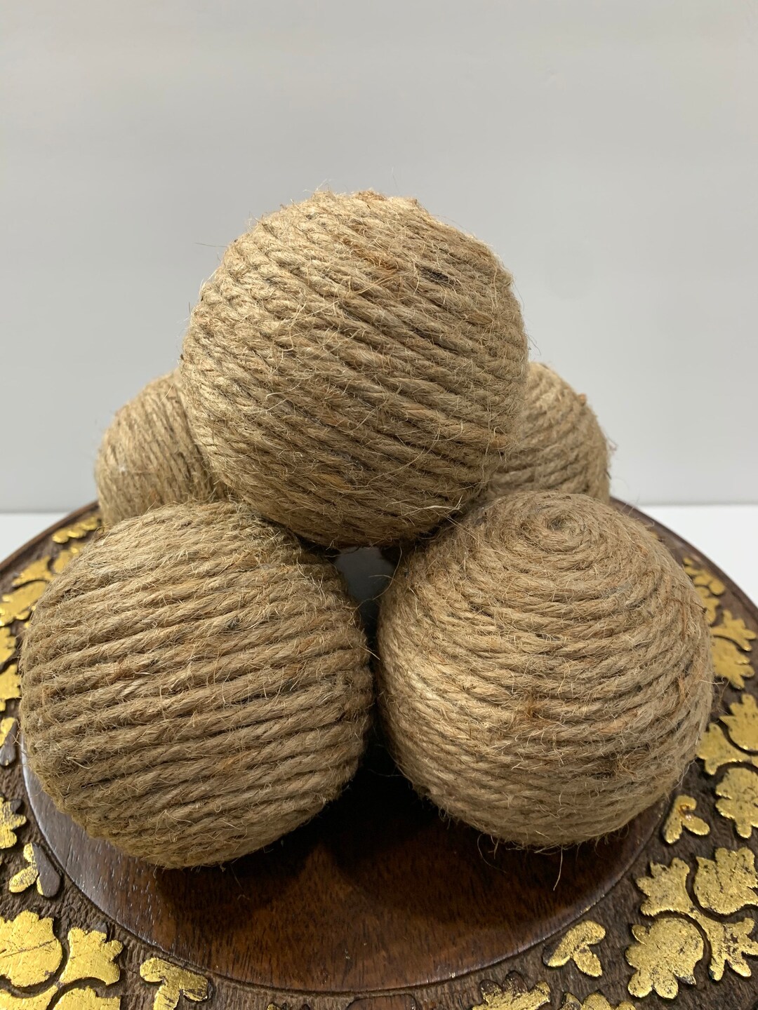 Natural Rope, Decorative Rope Ornament Balls, Wreath Attachments, Bowl ...