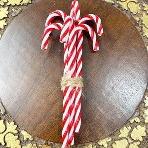 Candy Canes, Christmas Ornament, Tree Hanging Ornament for Holiday Party, Craft supply