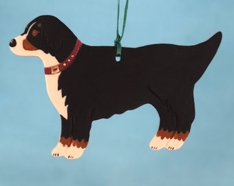 Bernese Mountain Dog - Porcelain Ornament