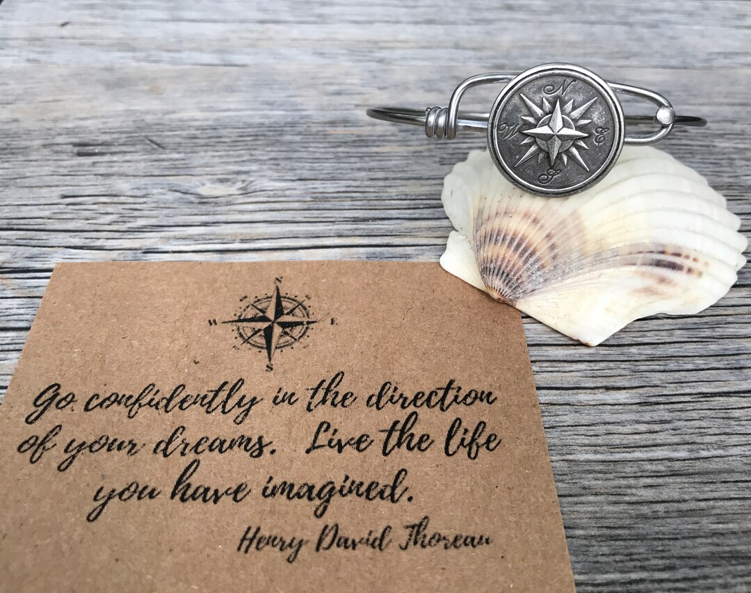 Compass rose bracelet deals