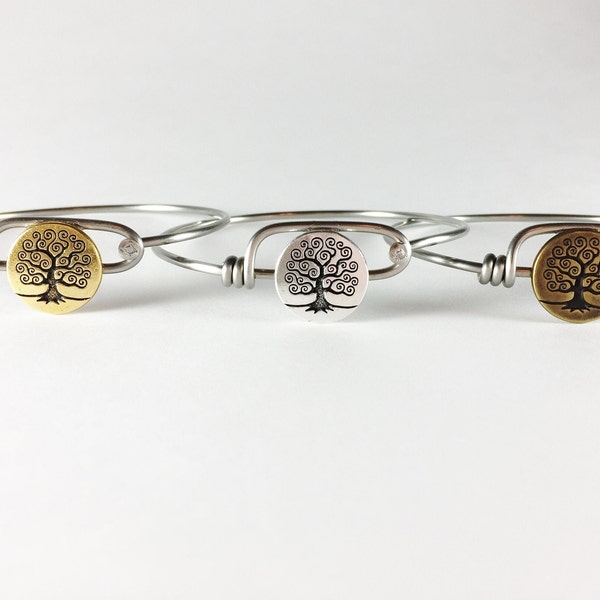 tree of life bracelet, bicycle spoke bracelet