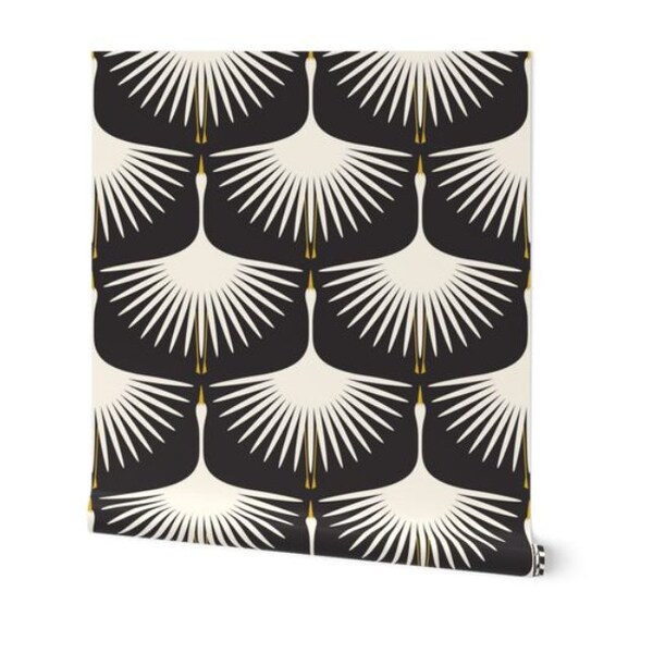 Art Deco Wallpaper Etsy