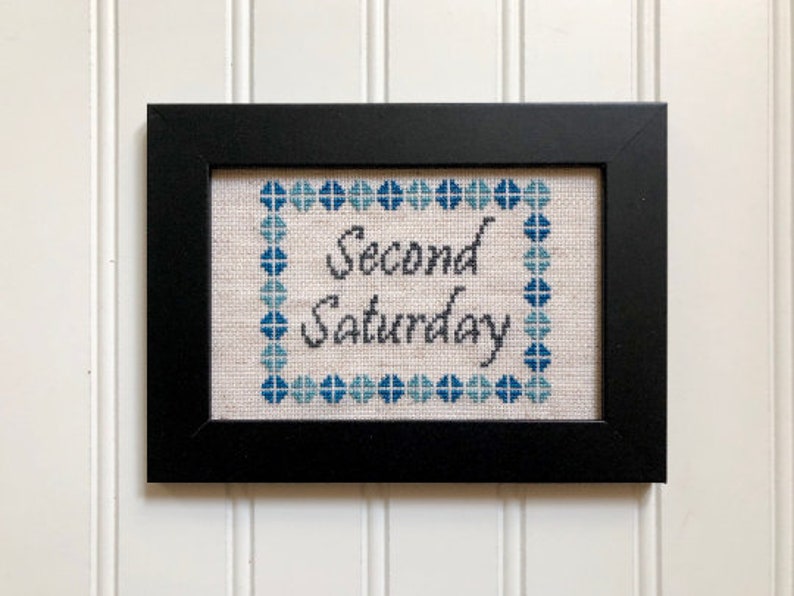 Why I Left Digital Pattern Set Easy Cross Stitch Pattern