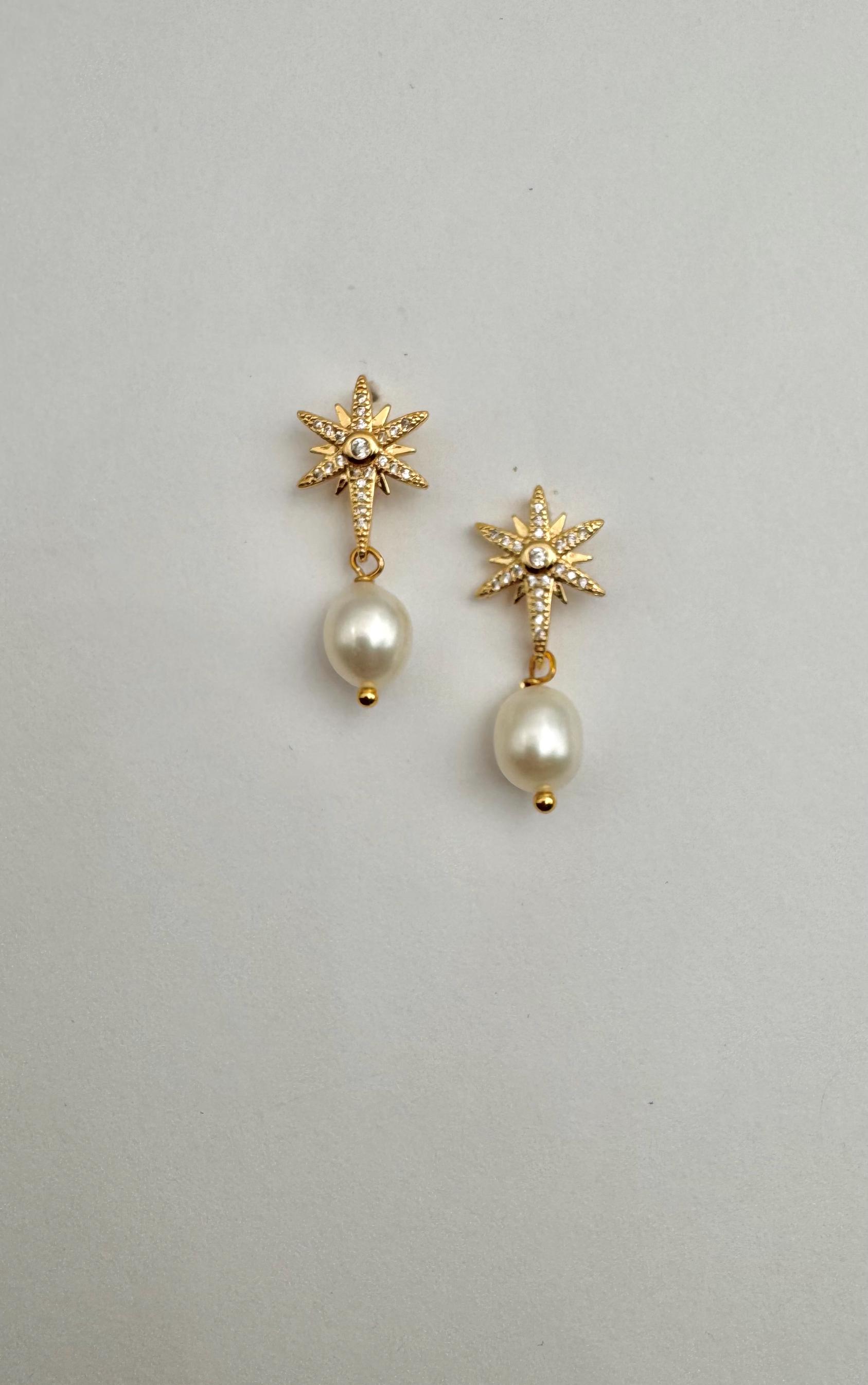 【LLOYD】14K Gold★Ribbon Drop Pearl Earrings / ピアス Amazon.com: Pearl Bow Earrings Small Pearl Hoop Earrings