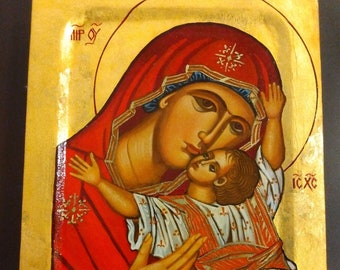 Mother of God with Christ "Kardiotissa," or "Tender Mercy."