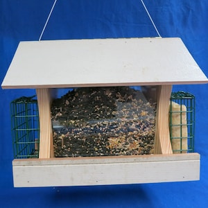 Bird Feeder with Suet Cages