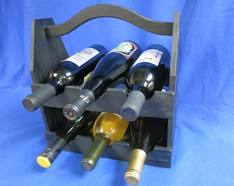 6 Bottle Wine Rack