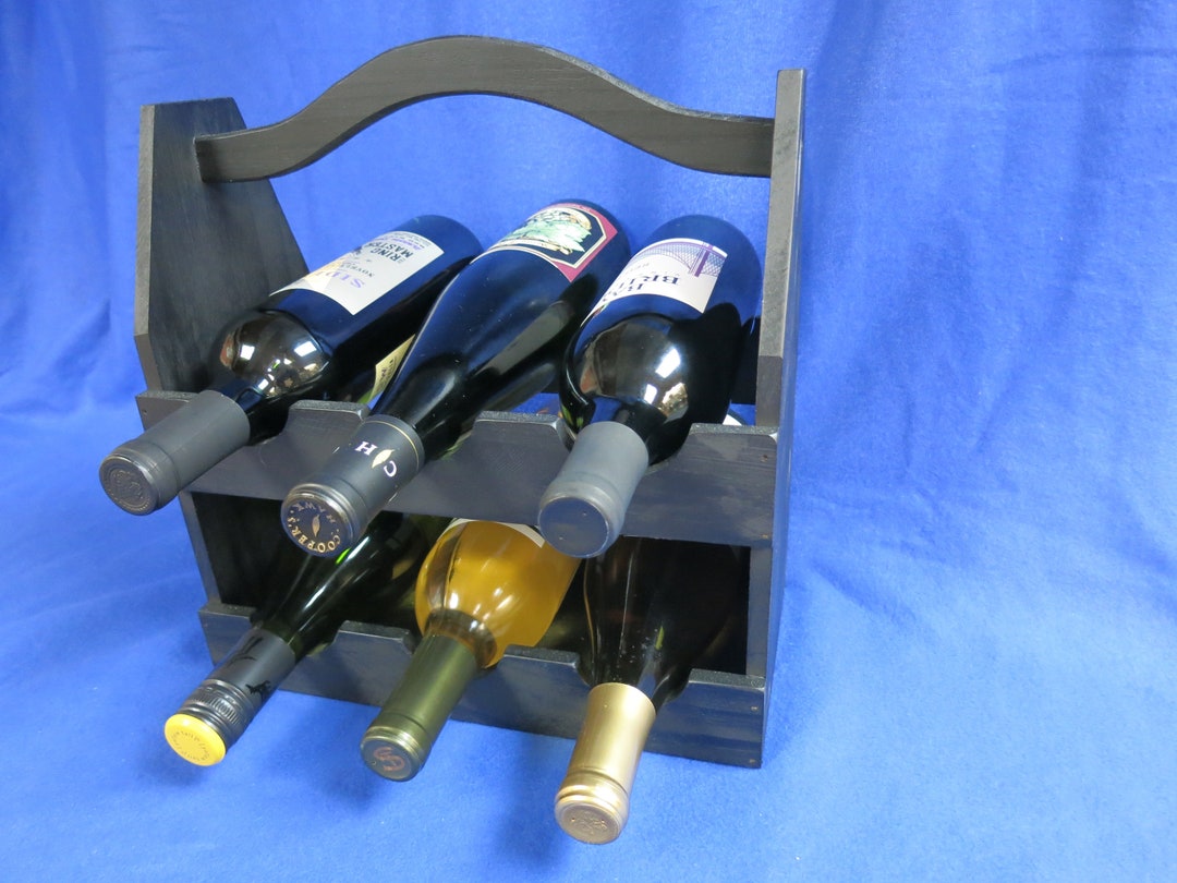 6 Bottle Wine Rack - Etsy