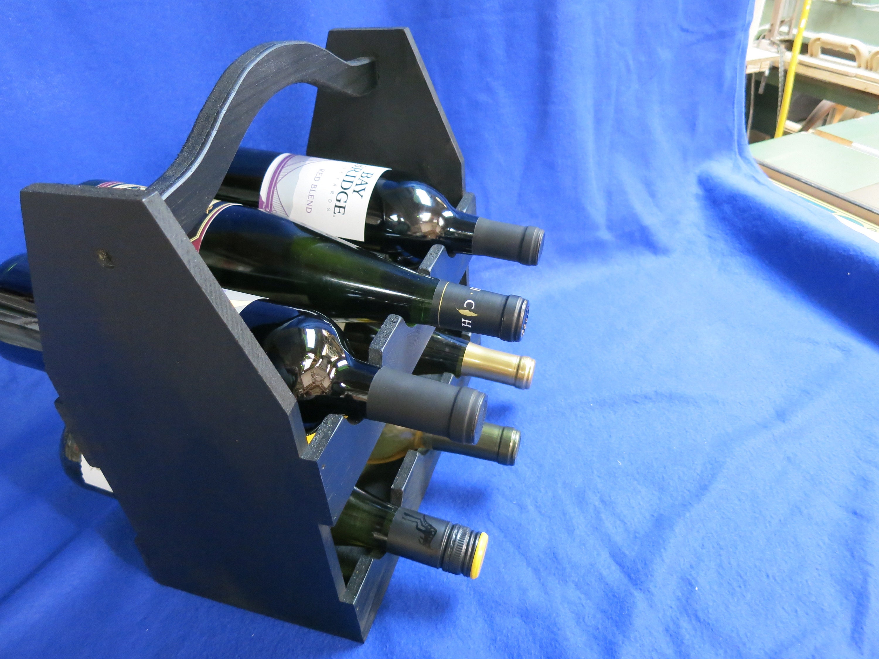 6 Bottle Wine Rack - Etsy
