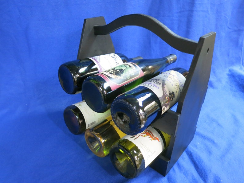 6 Bottle Wine Rack - Etsy