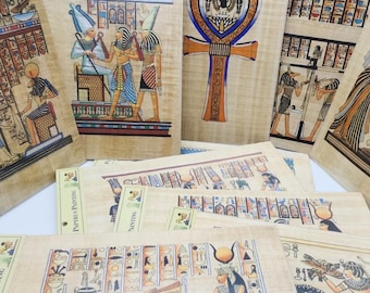 Egyptian Papyrus Painting - Assorted Designs - Mystery/Surprise - Made in Egypt