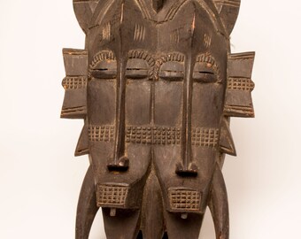 Senufo African Mask- Ivory Coast