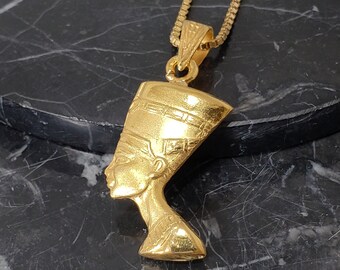 Egyptian Nefertiti Necklace Ancient 