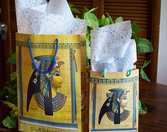 Paper Gift Bags - Assorted Egyptian Designs - 1pcs