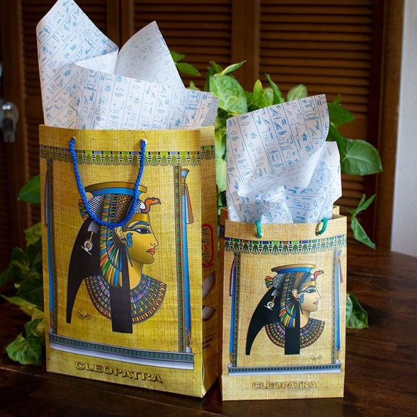Paper Gift Bags - Assorted Egyptian Designs - 1pcs