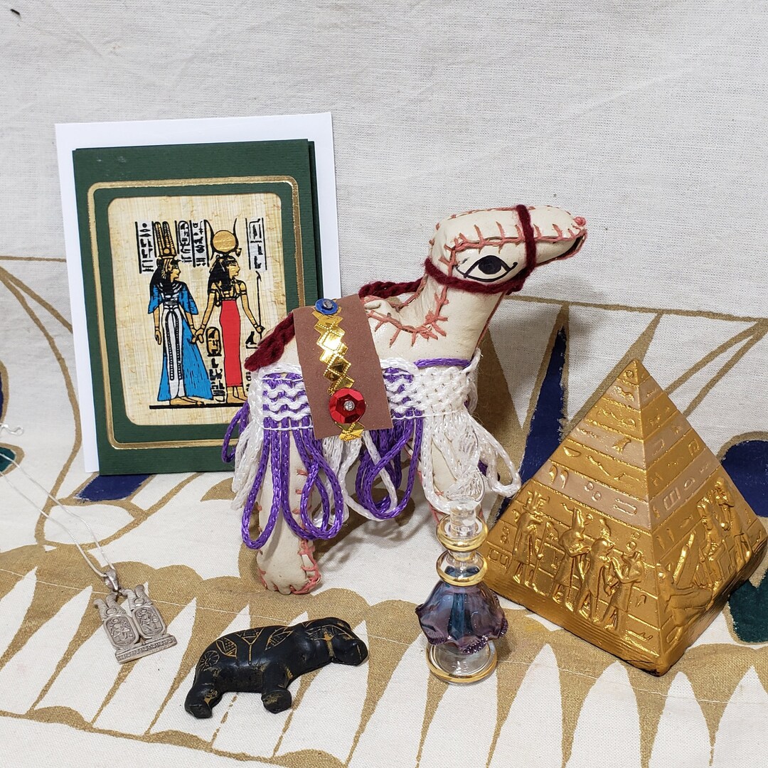 Egyptian Gift Set Ancient Egypt Treasures Egyptology Gift Etsy
