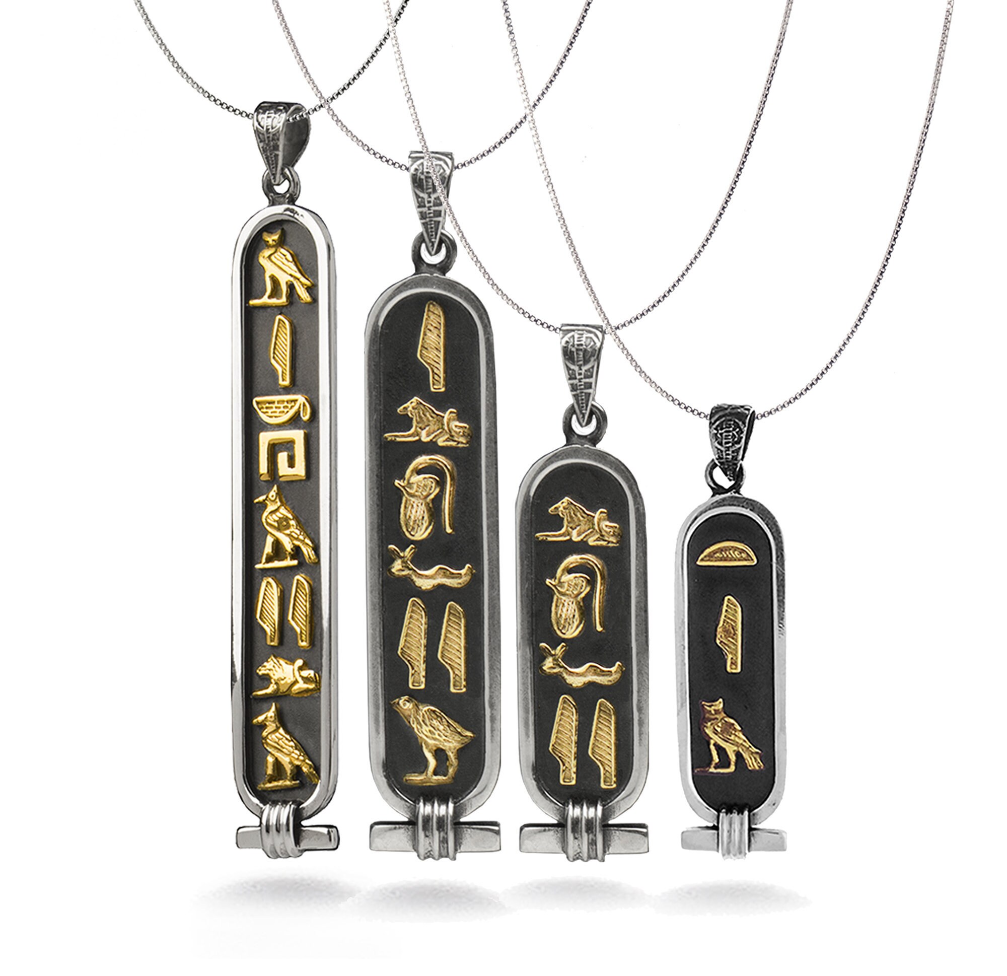 Arabic Cartouche Egyptian Necklace Name Ancient Egyptian Necklaces