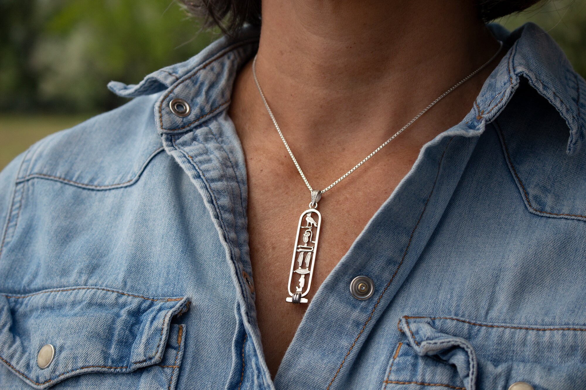 Sterling Silver Egyptian Personalized 