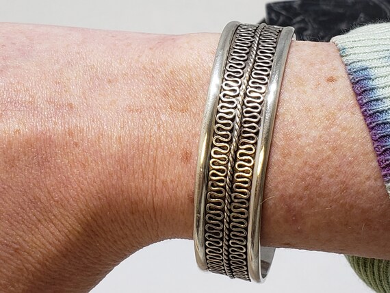 Bedouin Cuff Bracelet- Made in Egypt - image 3