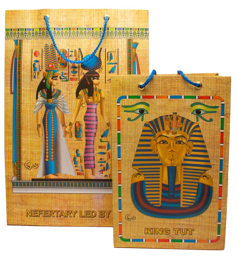 Paper Gift Bags - Assorted Egyptian Designs - 1pcs image 4
