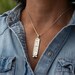 Sterling Silver Egyptian Nameplate Necklace - Cartouche Pendant - Your Name in Hieroglyphic Symbols - Personalized Jewelry Made to Order 
