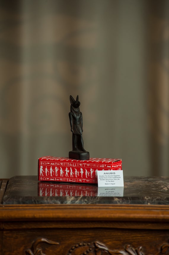 Anubis Statue - Egyptian God Collectible- Made in Egypt