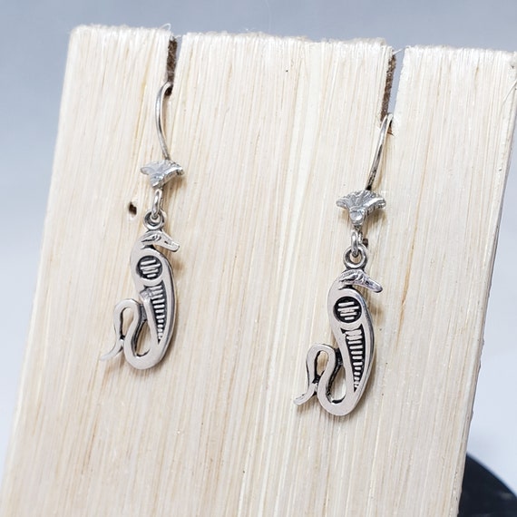 Egyptian Uraeus Cobra Earrings- Made in Egypt - image 2