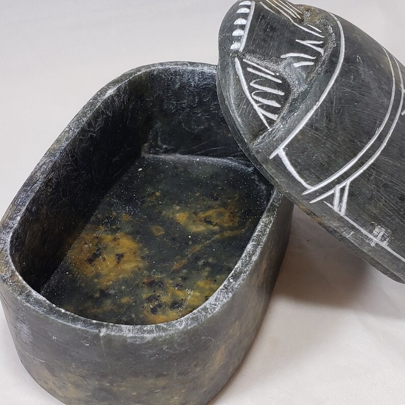 Egyptian Scarab Box with Lid