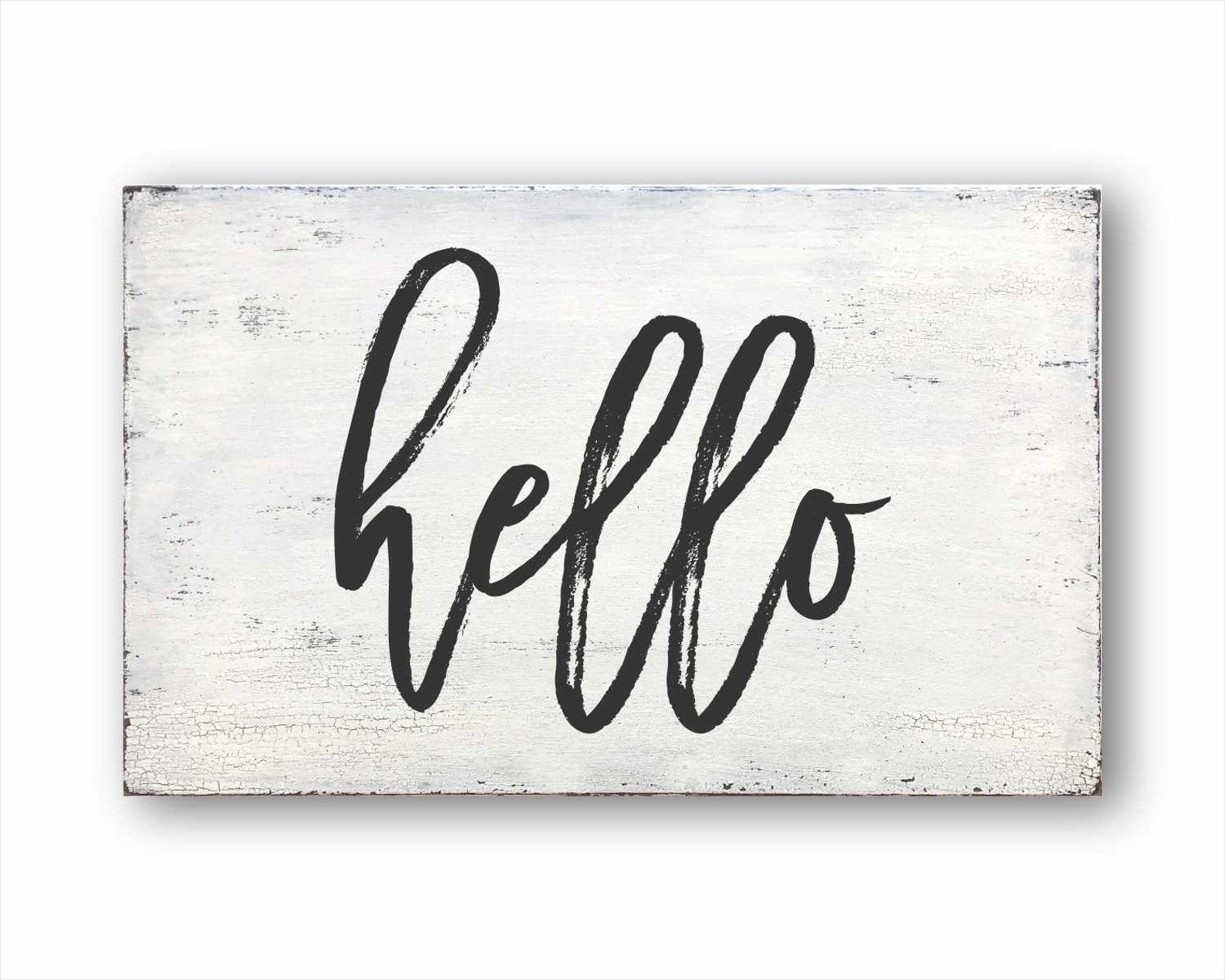 Hello Sign Hello Signs Hello Sign Wood Hello Wood Sign | Etsy
