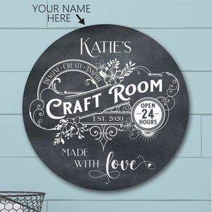 Custom Sewing Room Sign Craft Room Decor Embroidery Quilt Making 10812 —  Chico Creek Signs