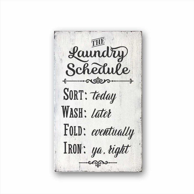 the-laundry-schedule-sign-laundry-schedule-laundry-room-etsy