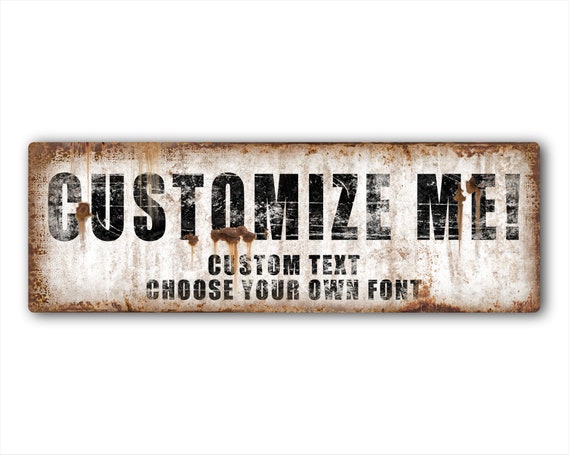 Rustic Home Decor Wall Custom Metal Sign Rust Ireland - Custom Metal Signs For Home Decor Rustic Home Decor Wall Custom Metal Sign Rust Ireland - Custom Metal Signs For Home Decor