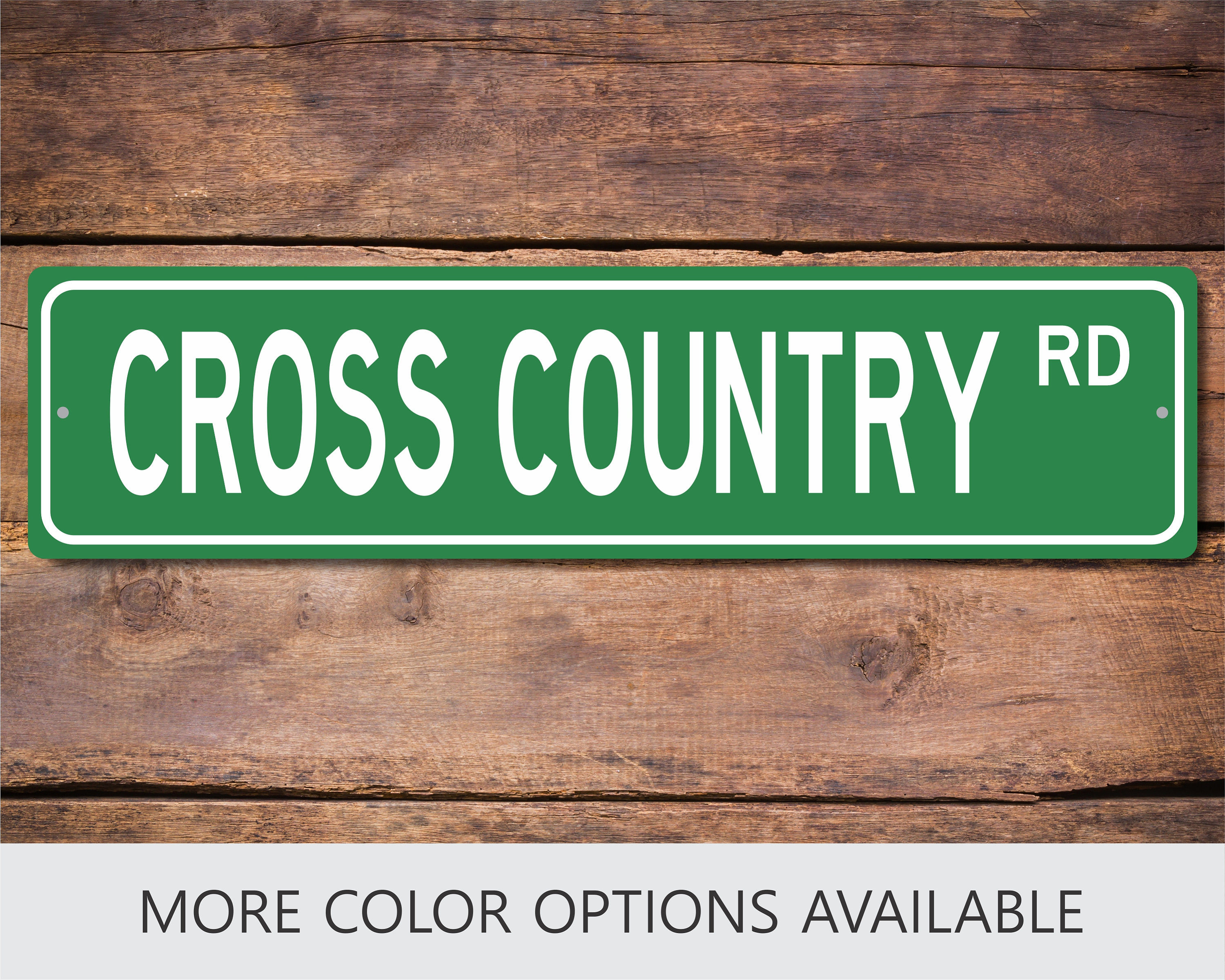 Cross Country Sign