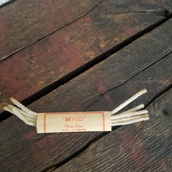 Vintage Pipe Cleaner Etsy