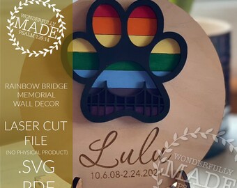 Download Rainbow Bridge Svg Etsy