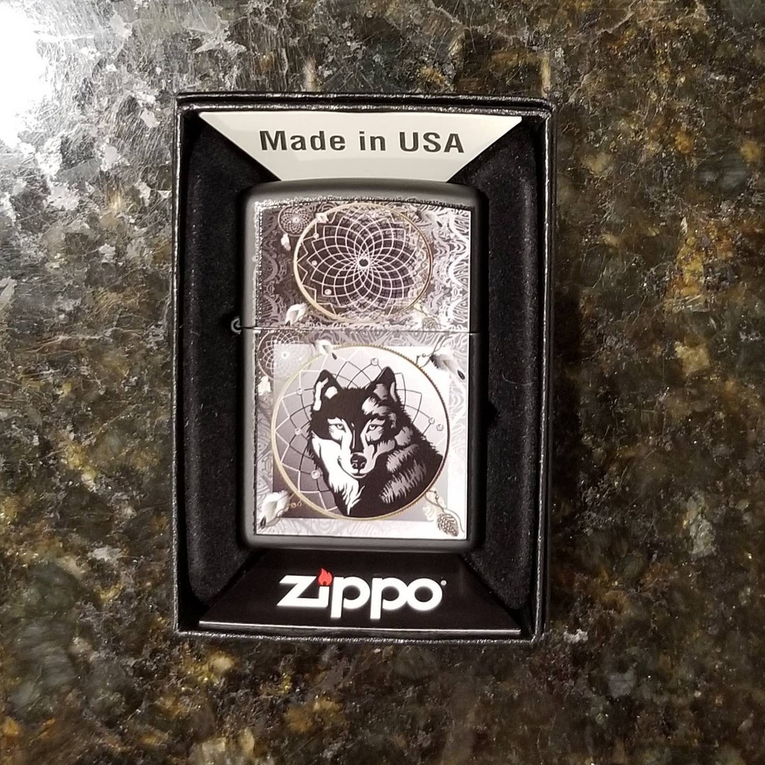 Zippo Dreamcatcher Black Matte. Will Arrive Before Christmas for Orders