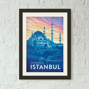 Turkey, Istanbul Travel Print
