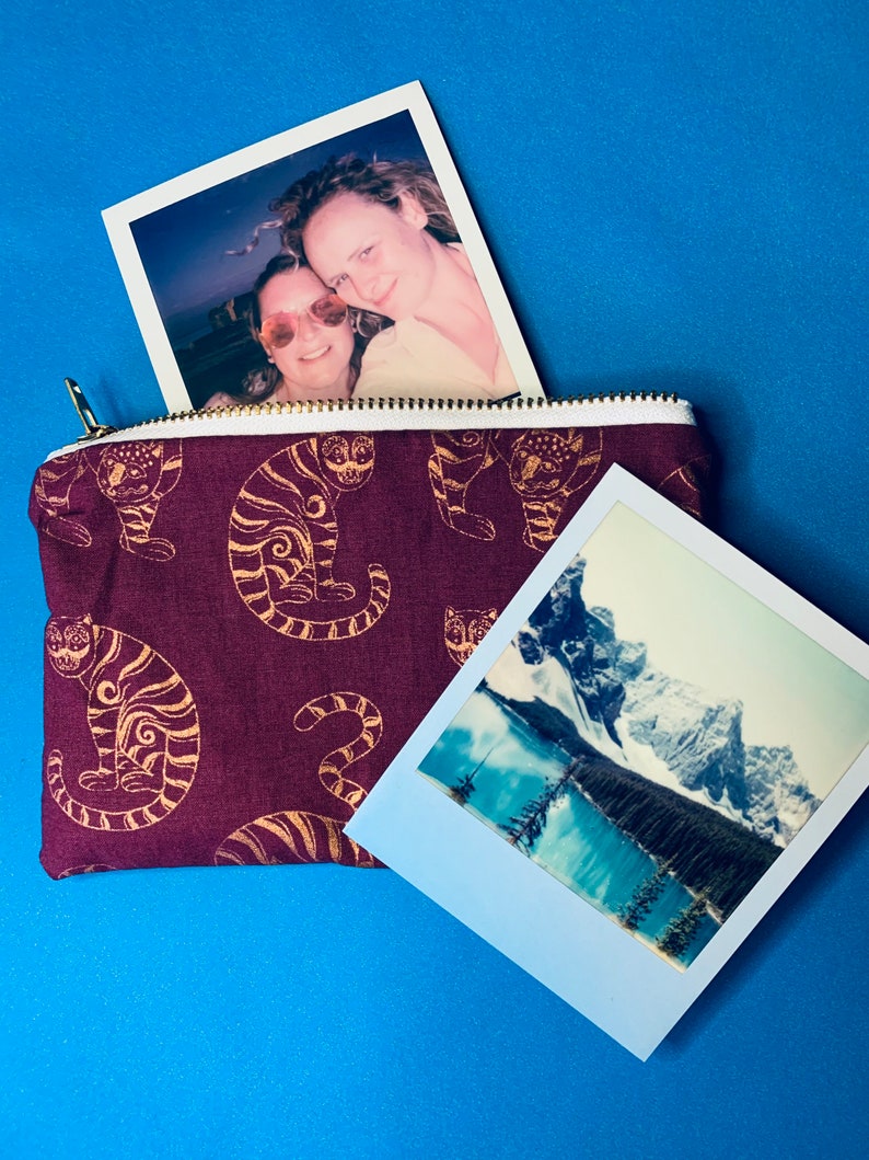 Golden Tiger pouchpencil casemakeup bag