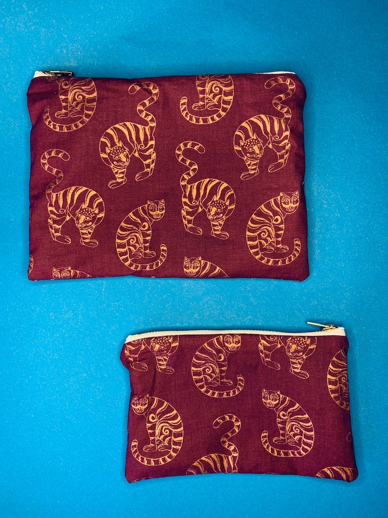 Golden Tiger pouchpencil casemakeup bag